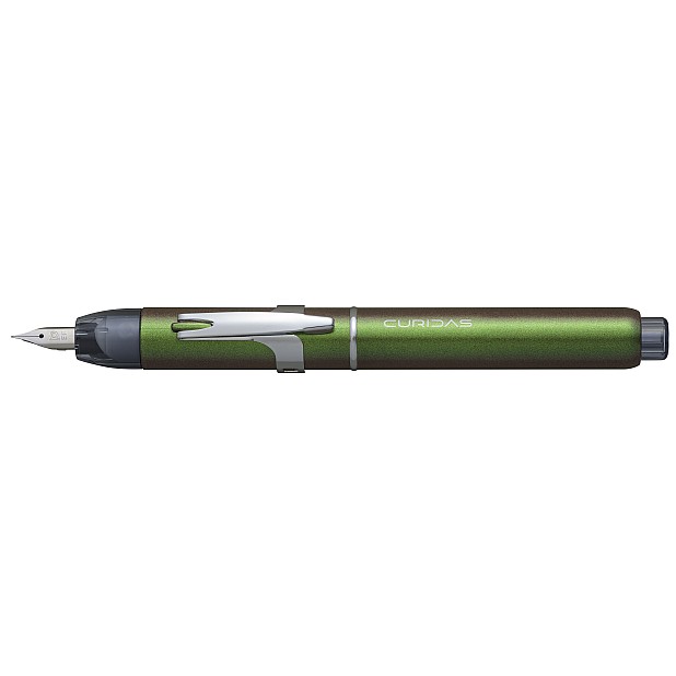 Platinum Curidas Stones Sphene Green LE Retractable Fountain pen