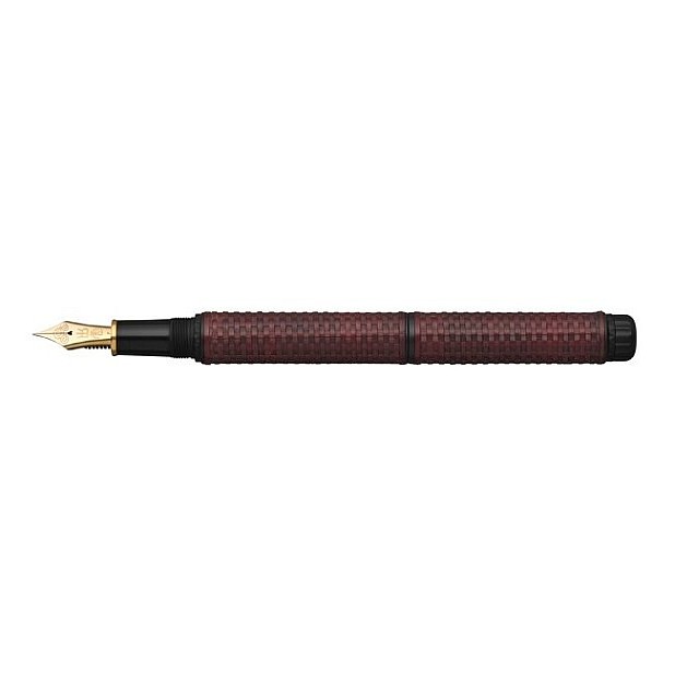 Platinum  Izumo Bamboo Weaving Gozame Benikabairo Fountain pen