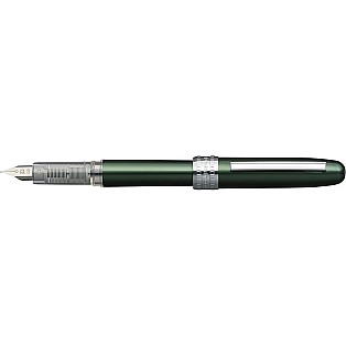 Platinum Plaisir Green Caneta de Tinta Permanente