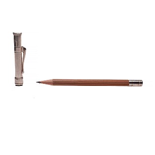 Graf von Faber-Castell Silver Pencil Holder Vintage (1993) with 3 Pencils Pre-owned