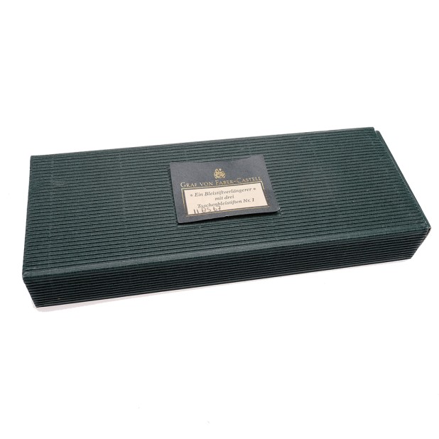 Graf von Faber-Castell Potloodhouder in Zilver Vintage (1993) met 3 Potloden Pre-owned