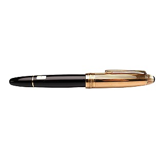 Montblanc Meisterstück 146 LeGrand Doué Gold Plated Pinstripe  Vulpen Pre-owned