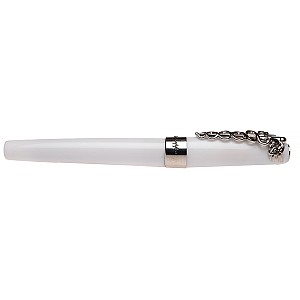 Montegrappa Fortuna Caduceus White Vulpen Pre-owned