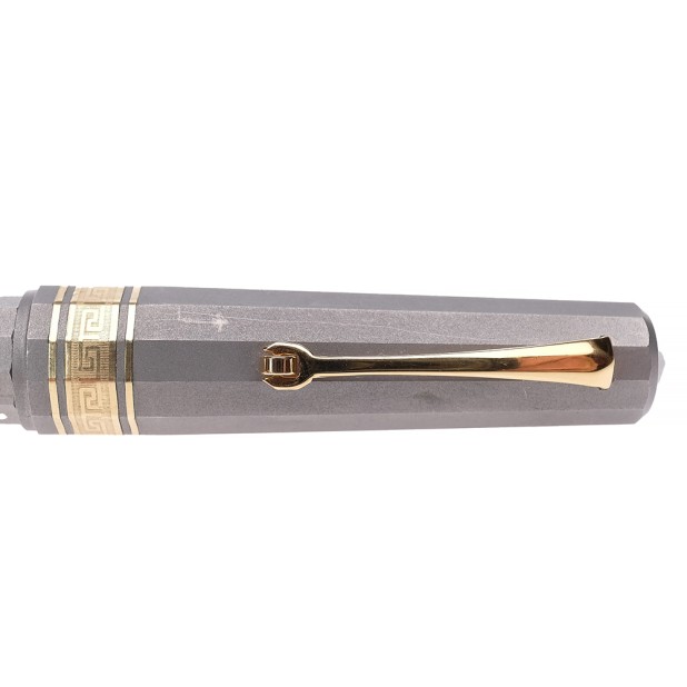 Omas T2 Paragon Titanio Fountain Pen Pre-owned