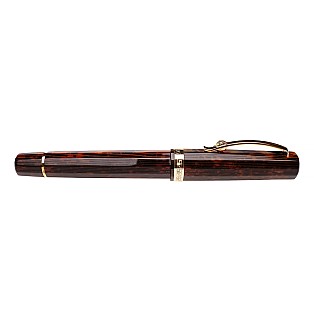 Omas Paragon Arco Brown Celluloid Vulpen Pre-owned