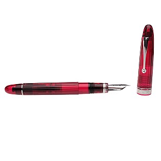 Omas Ogiva Cocktail Burgundy Fountain Pen Pre-owned 