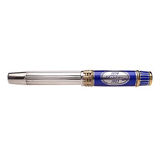 Onoto Horatio Nelson Sterling Silver Fountain Pen Pre-owned