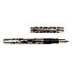 Sheaffer Nostalgia Fountain Pen met Kristallen Inktpot Pre-owned