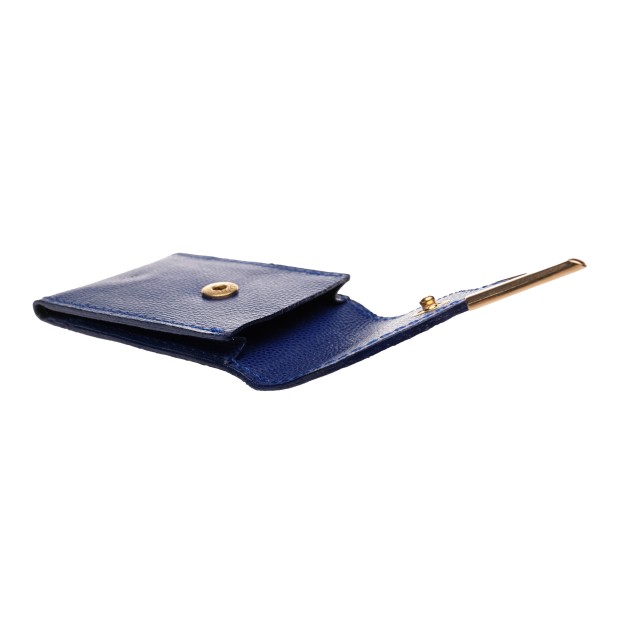 Sheaffer leren cartridgehouder Blauw Pre-owned