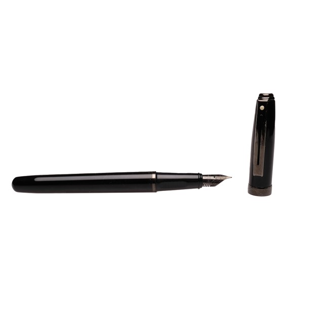 Sheaffer Prelude Black Gunmetal Vulpen en Balpen Set Pre-owned