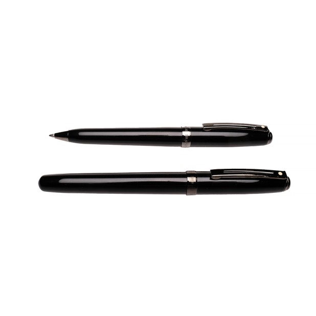 Sheaffer Prelude Black Gunmetal Vulpen en Balpen Set Pre-owned