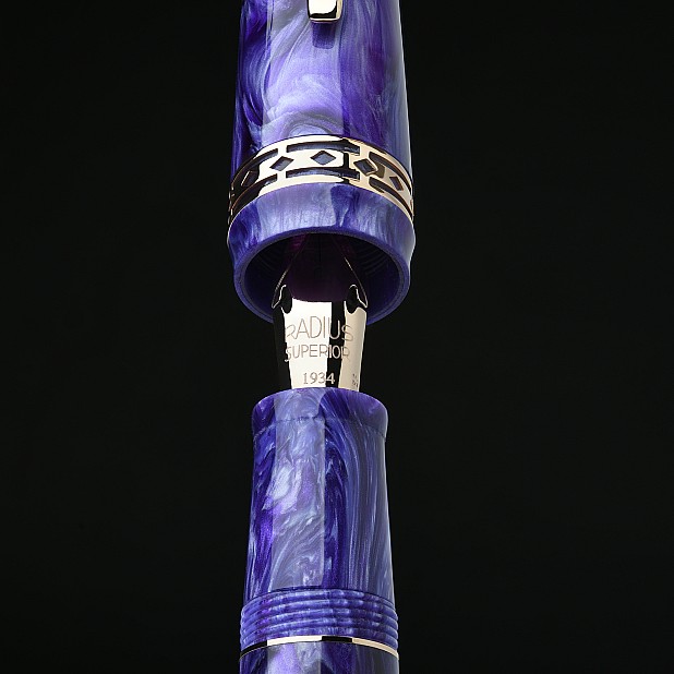 Radius Settimo Purple Swing Swirl RGT Stylo-plume