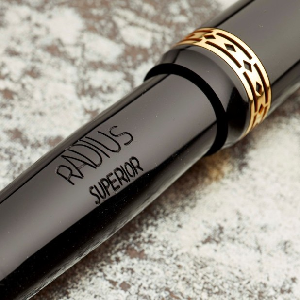 Radius Superior Corniglia Black Fountain pen