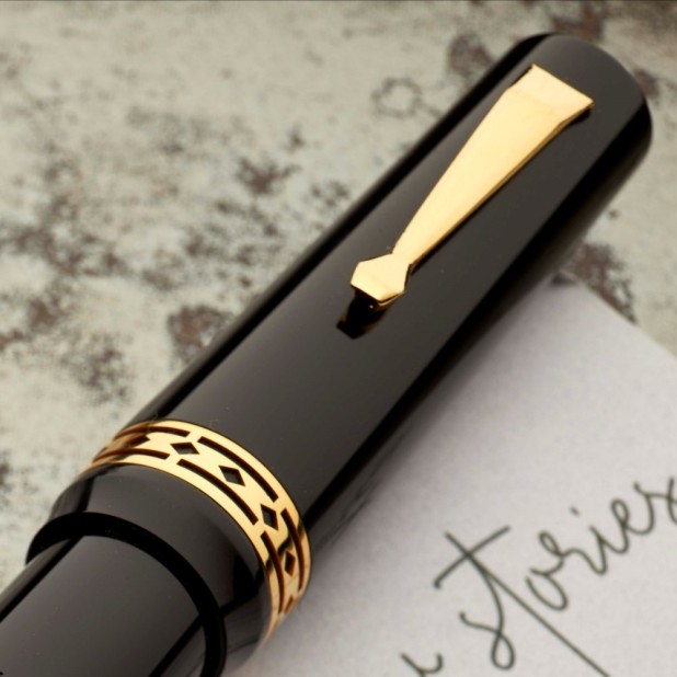Radius Superior Corniglia Black Fountain pen