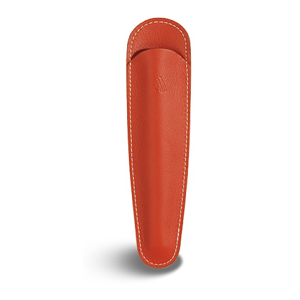 Récife Riviera Large Soft Orange Pen Pouch (Single)