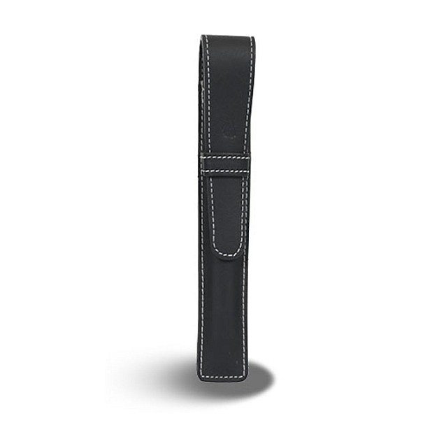 Récife Riviera Large Soft Chocolate Flap Pen Case (Single)