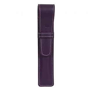 Récife Riviera Large Soft Purple Flap Pen Case (Single)