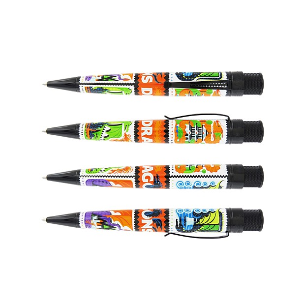 Retro 51 Tornado Big Shot USPS Dragons Rollerball / Ballpoint