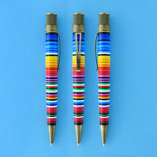 Retro 51 Tornado Vintage Metalsmith Poncho Rollerball / Ballpoint