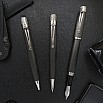 Retro 51 Tornado Platinum Executive Black Nickel Rollerball / Balpen