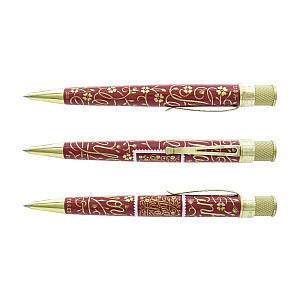 Retro 51 Tornado USPS Thank You Soft Maroon Rollerball / Ballpoint