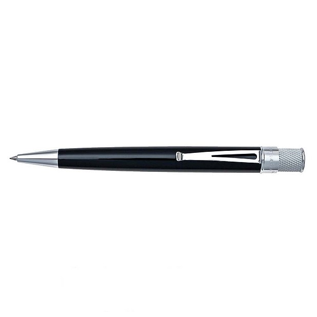 Retro 51 Tornado Classic Black Rollerball / Ballpoint