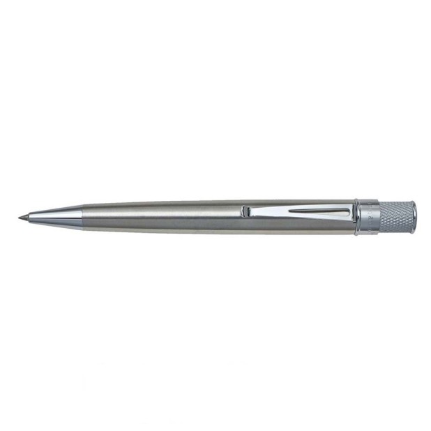 Retro 51 Tornado Classic Stainless Steel Rollerball / Esferográfica