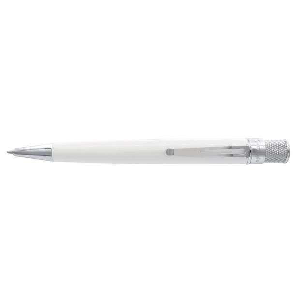 Retro 51 Tornado Classic White / Glow in the Dark Rollerball / Balpen