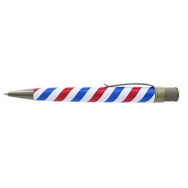 Retro 51 Tornado Vintage Metalsmith Brutus Barber Rollerball / Ballpoint