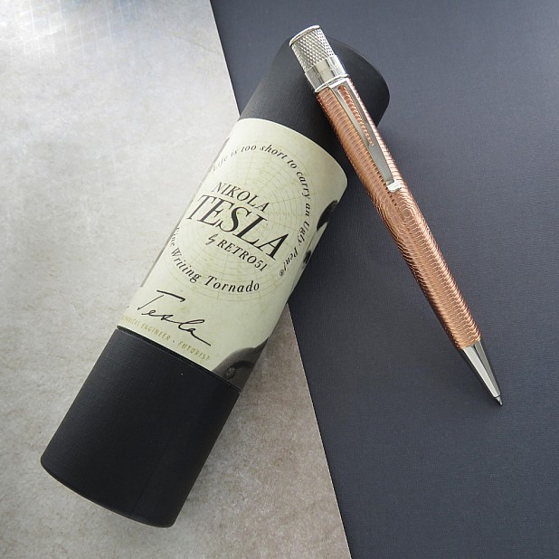 Retro 51 Tornado Vintage Metalsmith Nikola Tesla Rollerball / Ballpoint
