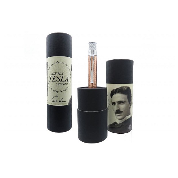 Retro 51 Tornado Vintage Metalsmith Nikola Tesla Rollerball / Ballpoint