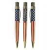 Retro 51 Tornado Vintage Metalsmith Tribute 250 Flag Rollerball / Balpen