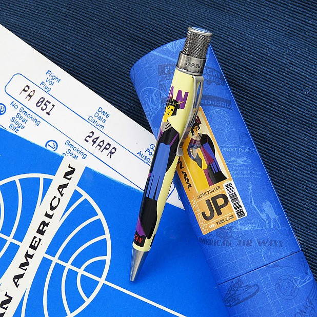 Retro 51 Tornado Pan Am Japan Poster Rollerball