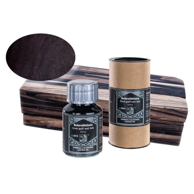 Rohrer & Klingner Iron Gall Ebony LE Inktpot