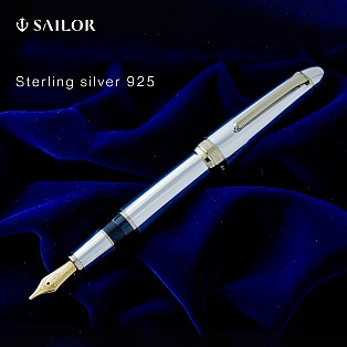 Sailor 1911L Sterling Silver 925 GT Fountain pen