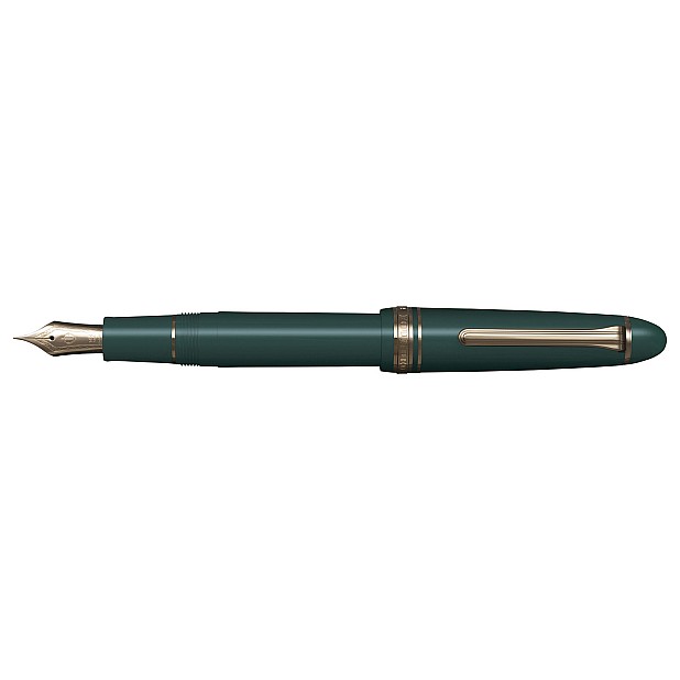 Sailor 1911L 14k Green GT Pluma Estilográfica