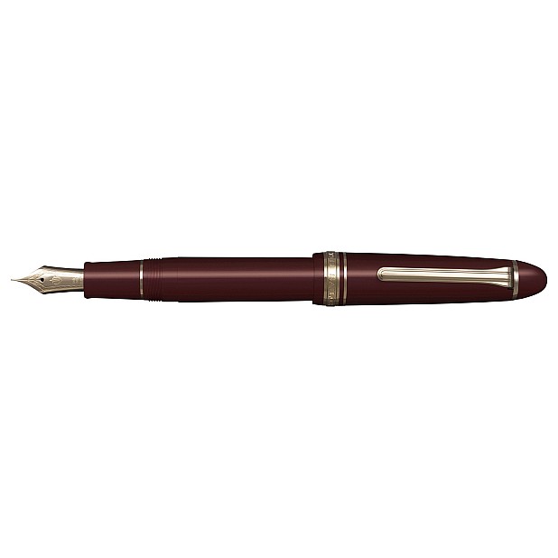 Sailor 1911L 14k Red GT Pluma Estilográfica