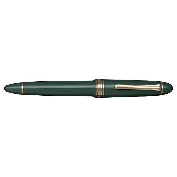 Sailor 1911L 18k Shining Green GT Fountain pen