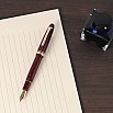 Sailor 1911L 18k Shining Red GT Caneta de tinta permanente
