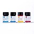Sailor Manyo Ink Set - Yomogi, Kikyou, Yamabuki, Ume - 4x 20ml Ink Bottles