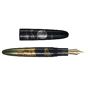 Sailor 1911 King of Pens Maki-E Elephant in the Moonlight Fountain pen