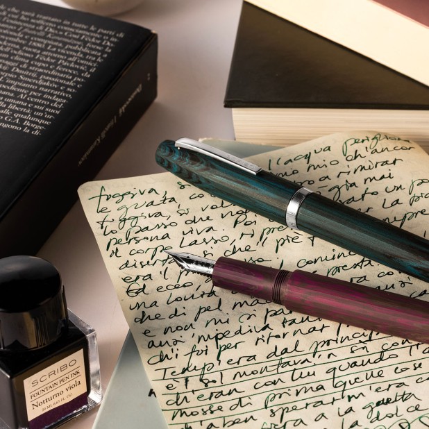 Scribo Flow Ebonite Armonia ST Fountain pen
