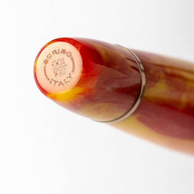 Scribo La Dotta Uovo in Raviolo PVD Corten Fountain pen