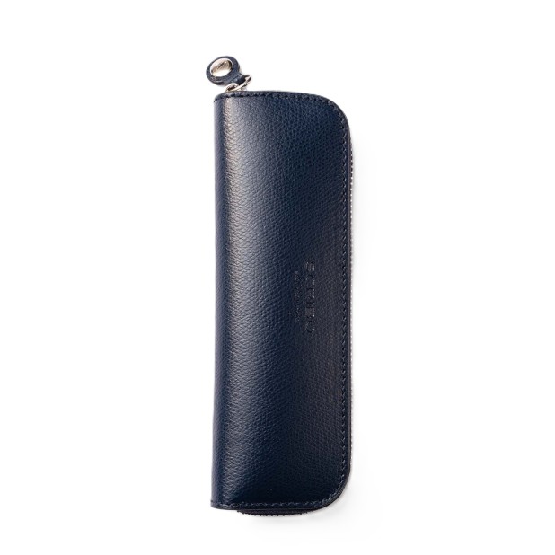 Scribo Astoz Blu Notte Pen Pouch (Double)