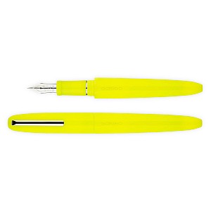 Scribo Piuma Art Fluorescent Yellow ST Fountain pen