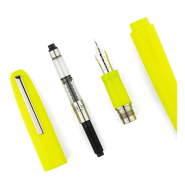 Scribo Piuma Art Fluorescent Yellow ST Vulpen
