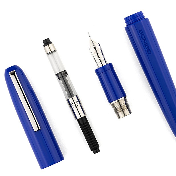 Scribo Piuma Pop Electric Blue ST Reservoarpenna