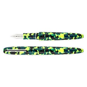 Scribo Piuma Pop Art Green/Yellow ST Fountain pen