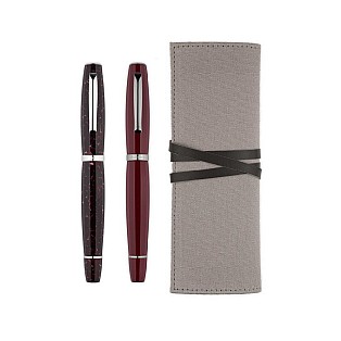 Scribo Feel Amarena Fountain pen - Fine 18k