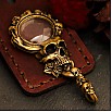 Sepia Writing Accessories Vanitas Brass Lupa
